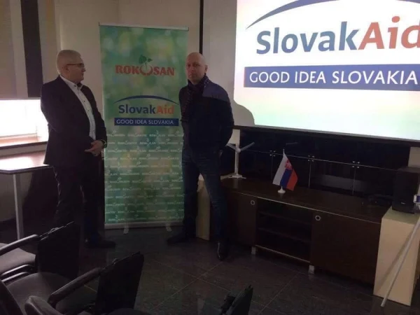 Rokosan involved in the SlovakAid project