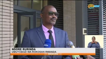 ROKOSAN en RWANDA TV - Entrevista con el Coronel Ndore Rurinda