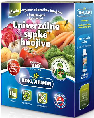 Rokohumin - sypké organické univerzálne hnojivo s humínovými kyselinami