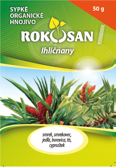 Rokosan Ihličnany 50g - sypké organicko-minerálne hnojivo z rohoviny
