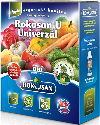 Rokosan Univerzál - sypké organické hnojivo z čistej rohoviny