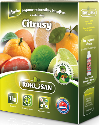 Rokosan Citrusy - sypké organicko-minerálne hnojivo z rohoviny
