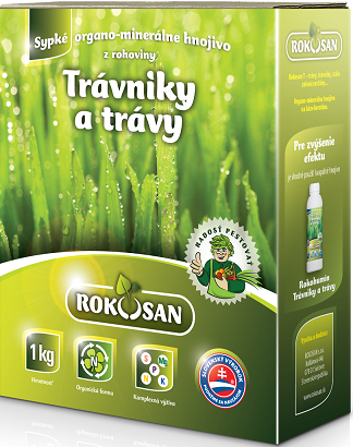 Rokosan Trávniky a trávy - sypké organicko-minerálne hnojivo z rohoviny