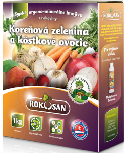 Rokosan Koreňová zelenina / Kôstkové ovocie - sypké organicko-minerálne hnojivo z rohoviny