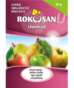 Rokosan Jadrové ovocie - sypké organické hnojivo s obsahom rohoviny a prírodného humátu